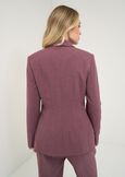 Blazer Gabriella taglio slim Archivio ROSSO BORDEAUX Donna immagine n. 5