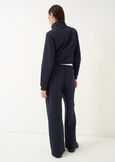 Pantalone Pat effetto doppio cintura BLU Donna immagine n. 4