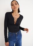 Maglia a body Sax NERO BLACK Donna immagine n. 1