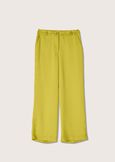 Pio crepe trousers VERDE LIME Woman image number 5