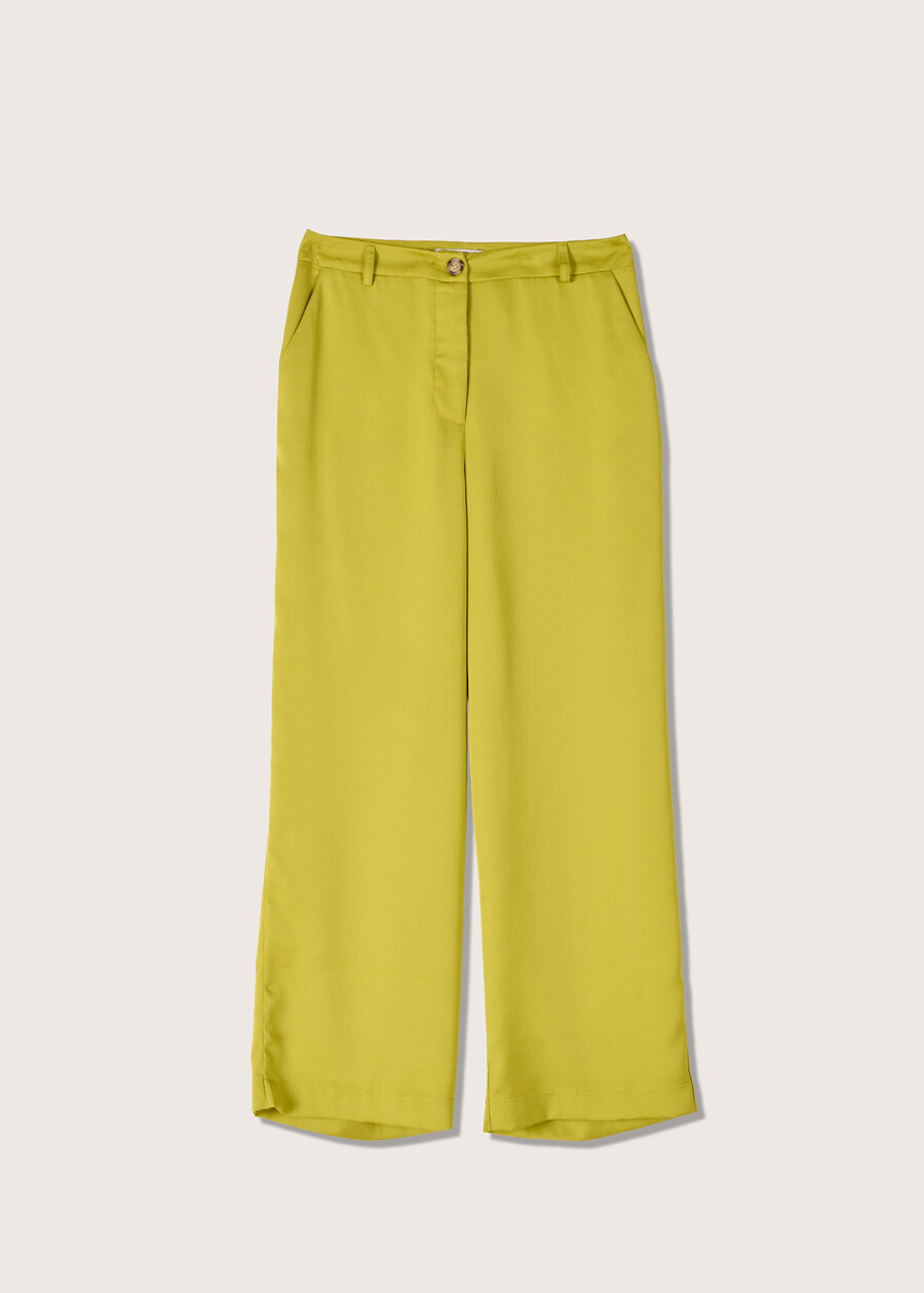 Pio crepe trousers VERDE LIME Woman , image number 5