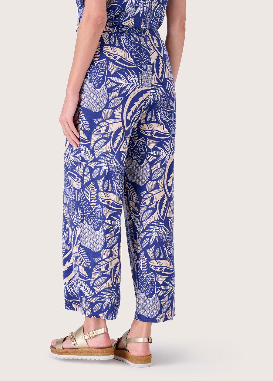 Pantaloni Piera in jersey BLU Donna , immagine n. 4