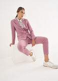Pantalone Kate in tessuto screp ROSA QUARZOBLU AVION Donna immagine n. 1