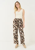 Pantaloni Pepsy con coulisse MARRONE Donna immagine n. 2