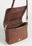 Tracolla Balema 100% vera pelle MARRONE Donna immagine n. 3