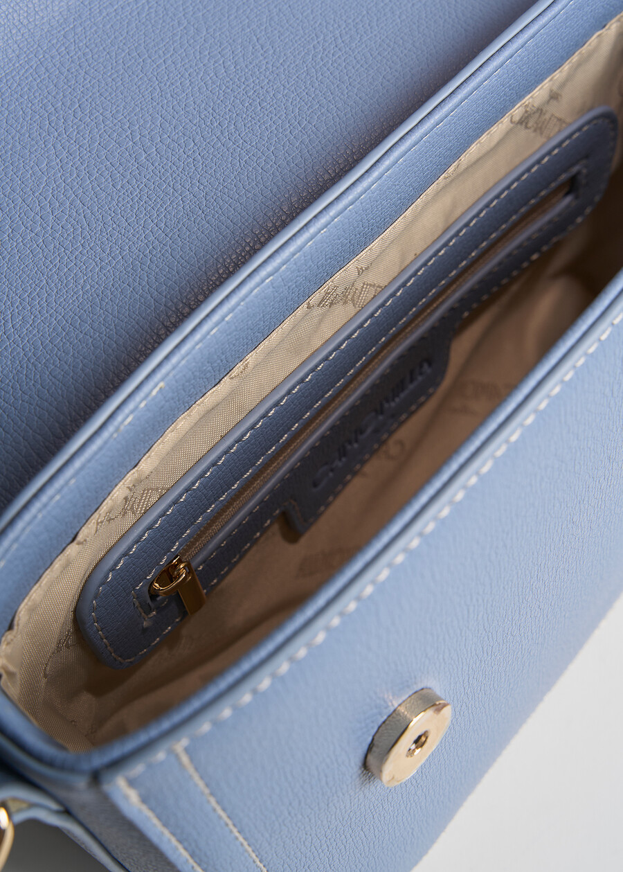 Baxy deer-print shoulder bag BIANCO WHITEAZZURO AZZURROBLU Woman , image number 4