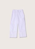 Pinocchietto Polty 100% cotone BIANCO Donna immagine n. 6