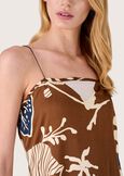Tod top with japanese print MARR CACAO Woman image number 2