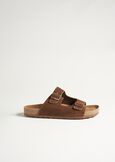 Sasy 100% genuine leather sandal MARRONE Woman image number 4