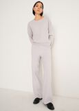 Pantaloni Perry in maglia MARRONE CAFFEGRIGIO PERLA Donna immagine n. 1