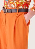 Pantalone Pablo in lino ARANCIO SUNRISE Donna immagine n. 4