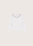 Super White 100% cotton jersey BIANCO WHITE Woman image number 5