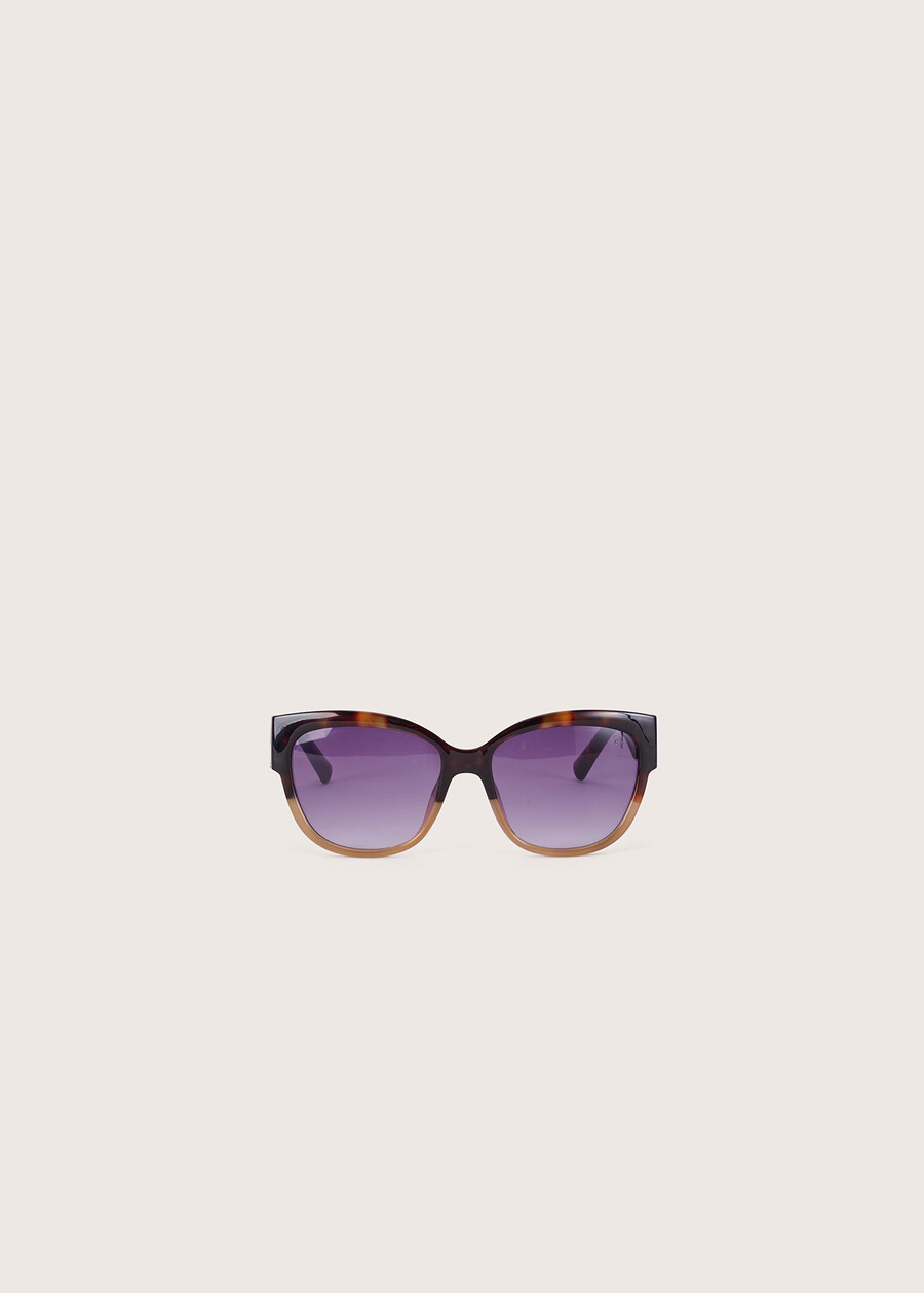 Sunglasses with gradient lenses VERDE HAVANANERO BLACK Woman , image number 2