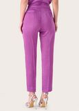 Pantaloni Alice effetto bagnato VIOLA GRAPE Donna immagine n. 4