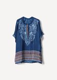 Batter Printed Blouse with Embroidery BLU OTTANIO Woman image number 6