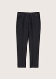 Pantalone Kate in tessuto tecnico NERO BLACKROSA ROMANTICO Donna immagine n. 5