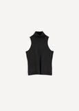 Top Tom sbracciato in maglia lurex NERO BLACKGOLD Donna immagine n. 6