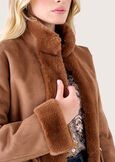 Cappotto Cathy in ecopelo MARRONE TIERRA Donna immagine n. 3
