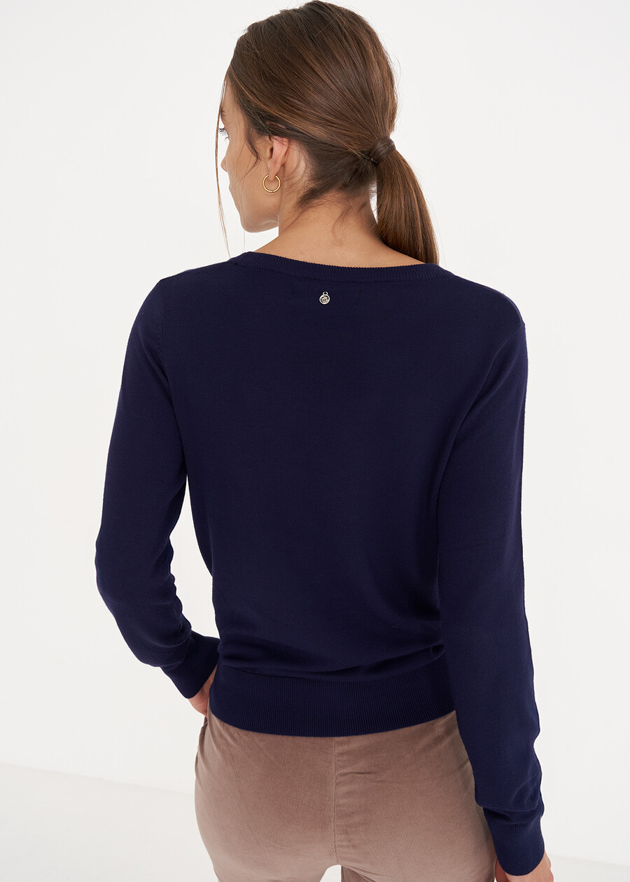 Maglia Mendys in viscosa BLUROSA MALVA Donna , immagine n. 3