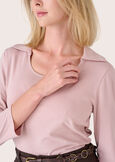 T-shirt Sabry 100% cotone organico ROSAGRIGIO Donna immagine n. 2