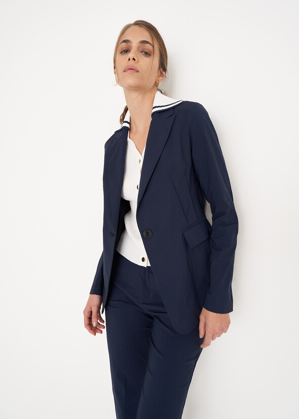 Gianna single-breasted blazer BLU Woman null