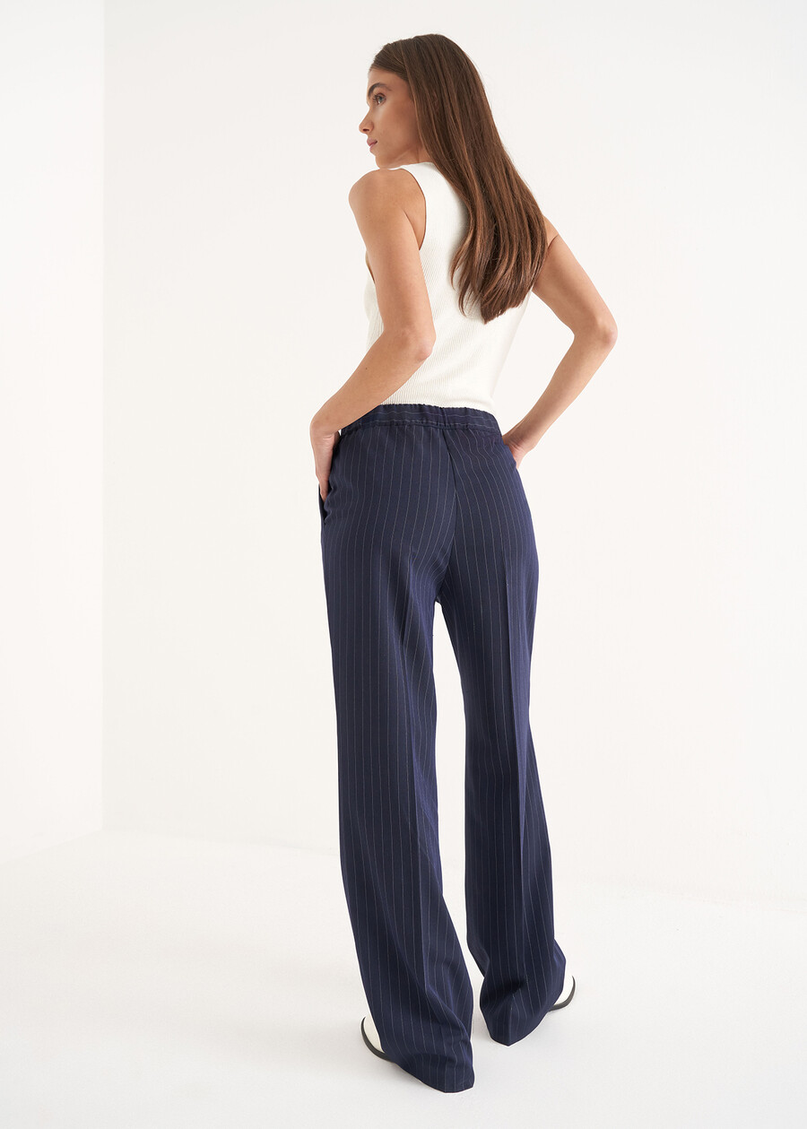 Pantalone Primo in poliviscosa GRIGIO GREYBLU Donna , immagine n. 5