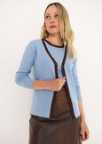 Cardigan a costine Cosmic CELESTE FIORDALISO Donna immagine n. 1