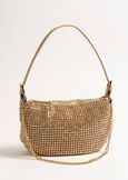 Pochette Barbara con cristalli GOLDGRIGIO SILVER  Donna immagine n. 2