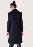 Clory cloth coat NERO BLACKBLU FIORDALISO Woman image number 5
