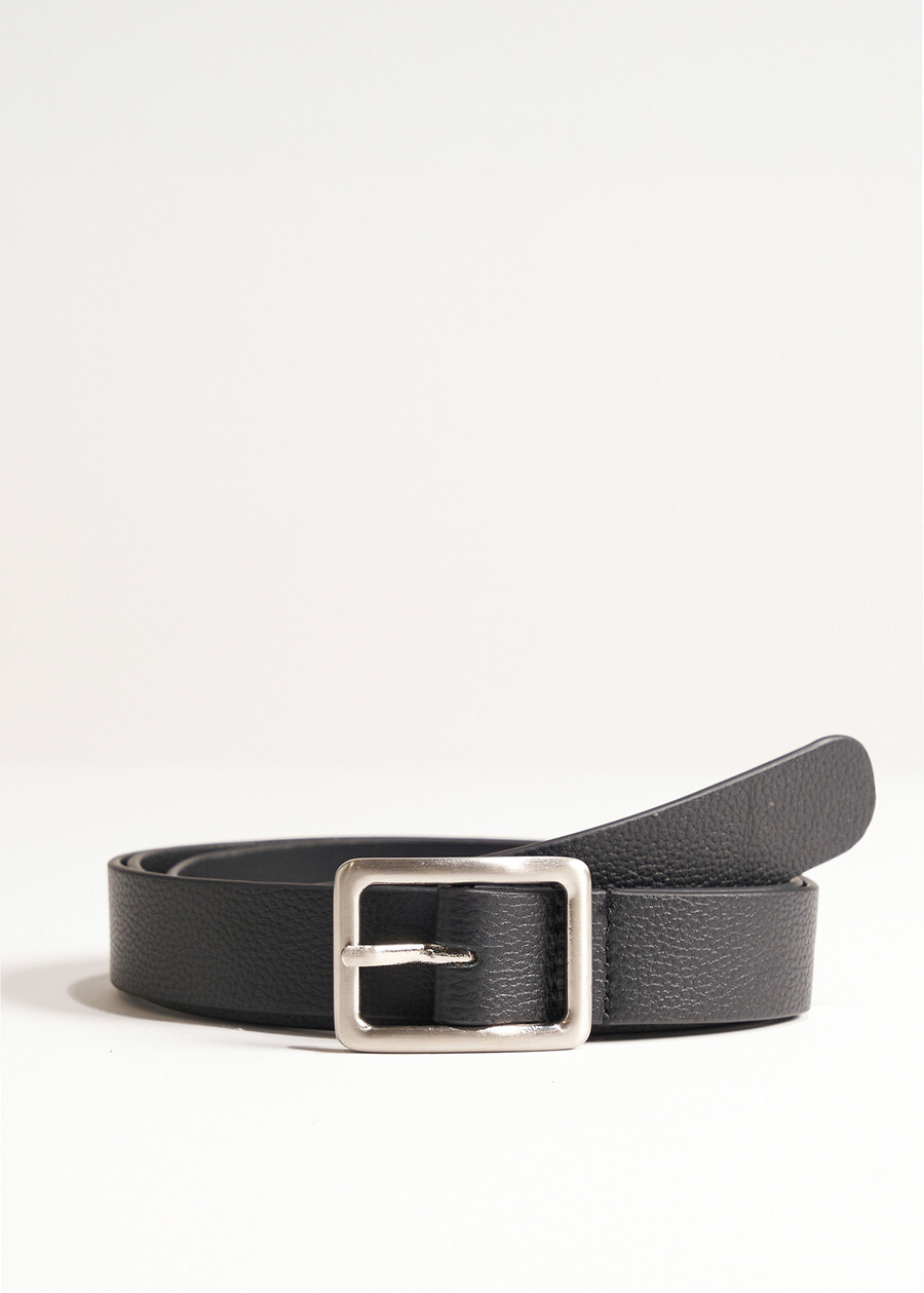 Cometa genuine leather belt NERO BLACKMARRONE CAFFE Woman , image number 1