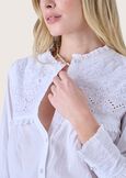 Cleo 100% cotton shirt BIANCO WHITE Woman image number 2