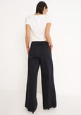 Pantalone a zampa Perteo NERO BLACK Donna immagine n. 4