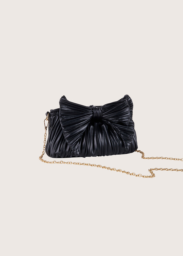 Bamory eco-leather clutch BLACKPOKER Woman null