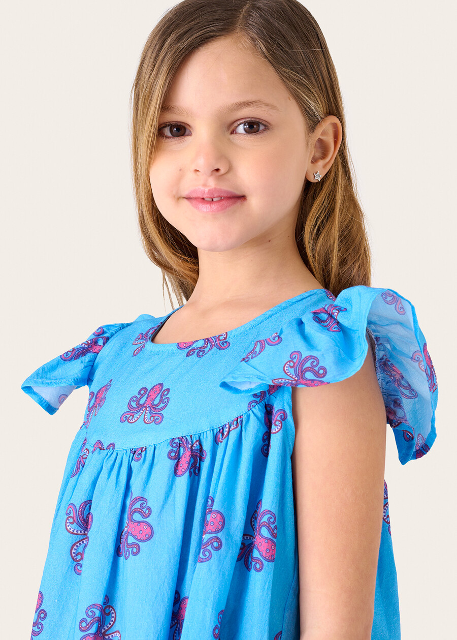 Abito Alina per bimba 100% cotone BLUE PACIFIC Donna , immagine n. 3