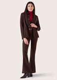 Pantalone Victoria a zampa ROSSO MARTENERO BLACKBLUE DARK BLUEMARRONE Donna immagine n. 2