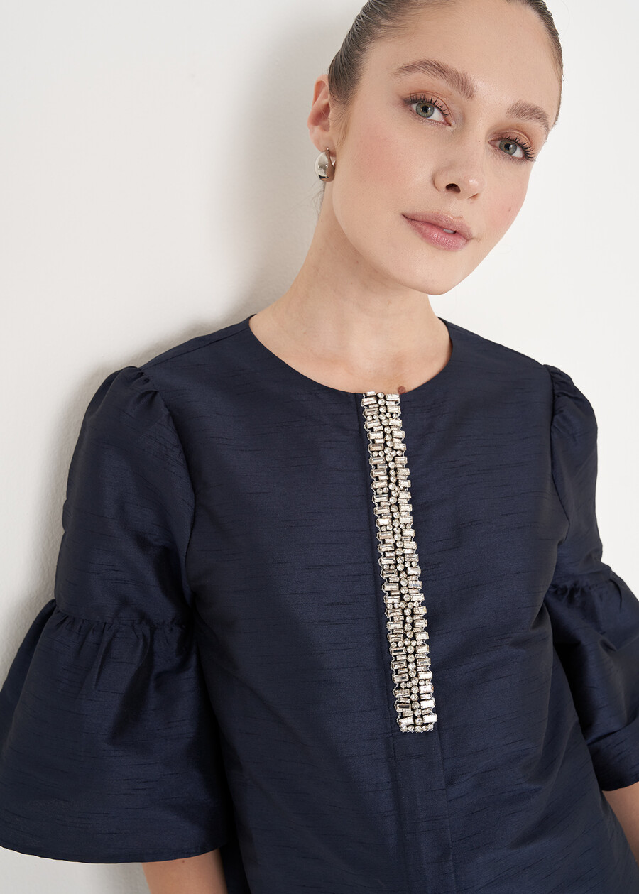 Camicia modello giacca Coras BLUE OLTREMARE  Donna , immagine n. 2