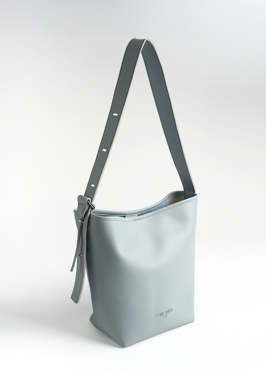 Bacci faux deer-print bucket bag MARRONECELESTE FIORDALISO Woman , image number 2