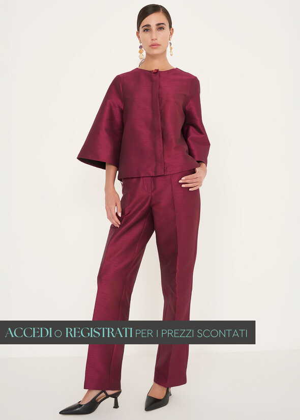 Pantalone Paul VIOLA PURPLE Donna null