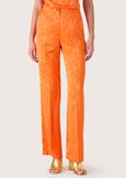 Pantaloni Emilya in satin ARANCIO SUNRISE Donna immagine n. 2