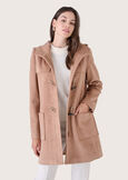 Cathryn Montgomery model coat BEIGE CAMMELLOBLU Woman image number 2