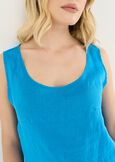 Canotta Titan in lino e cotone VERDEBLUROSA FUCSIABLU Donna immagine n. 2