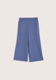Pantalone crop Megan in jersey VIOLA NEBBIA Donna immagine n. 5