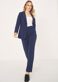 Pantalone Alice-F in screppino BLU MIDNIGHTVIOLA VINACCIA Donna immagine n. 1