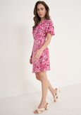 April Printed Dress BEIGE LATTE Woman image number 2