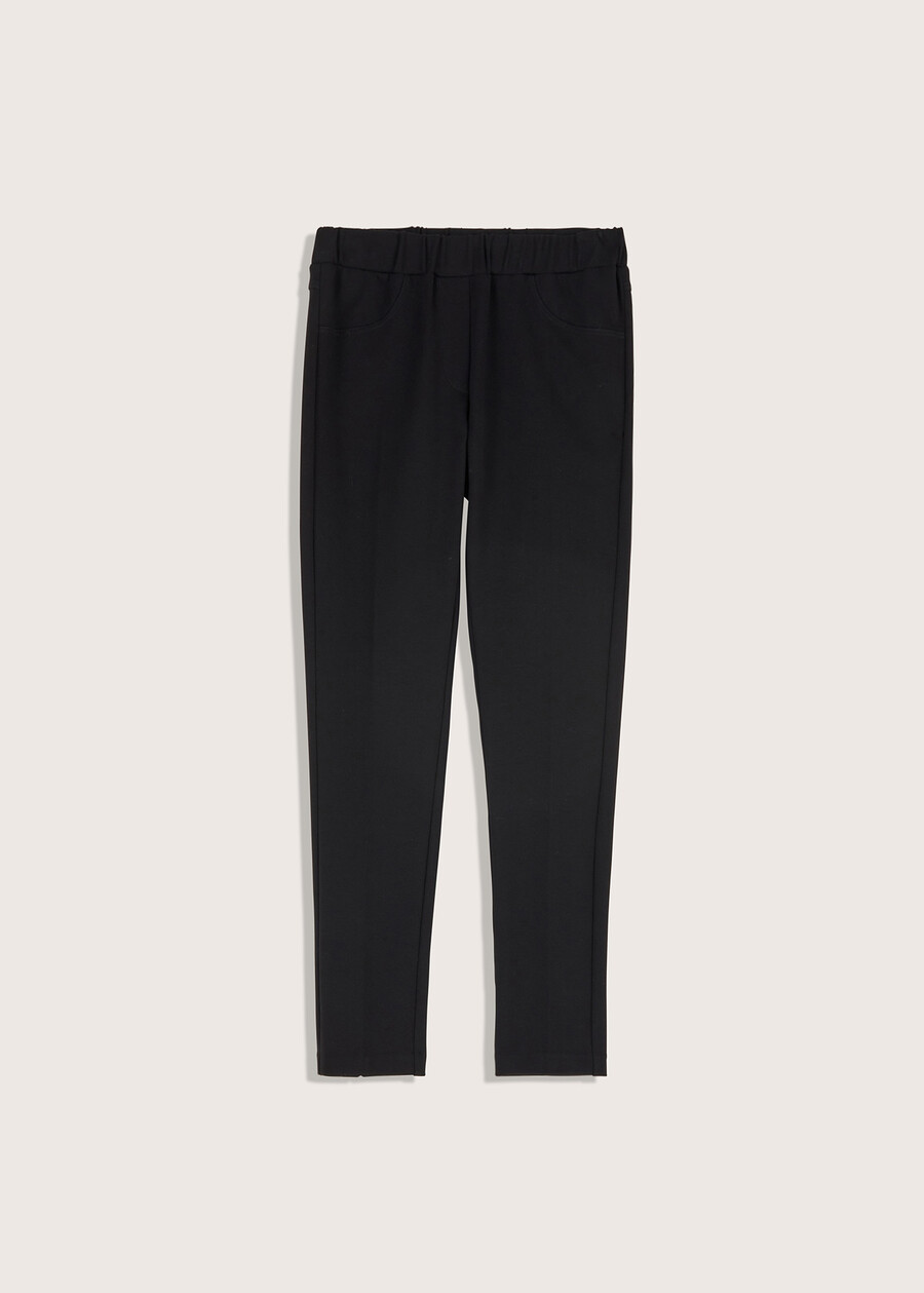 Kelly trousers in Milan stitch, Woman  