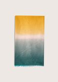 Sciarpa bicolore Sagy GIALLO MANGOROSA SILK Donna immagine n. 2