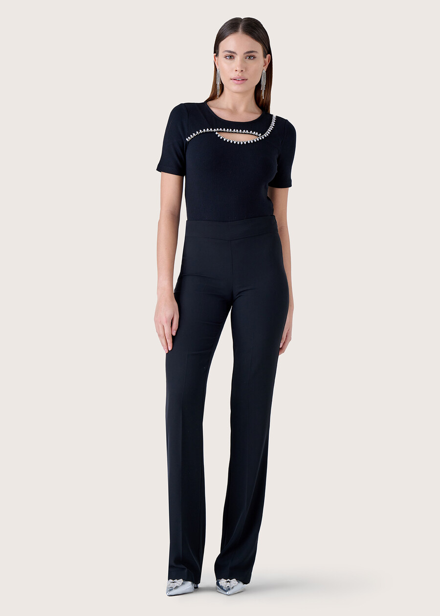 Victoria cady trousers NERO BLACK Woman , image number 1