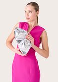 Birma eco-leather clutch bag  Woman image number 1