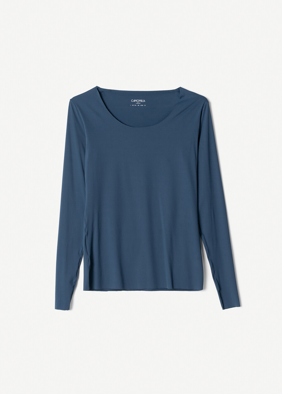 T-shirt Serena aderente BLU MIDNIGHTROSA Donna , immagine n. 4