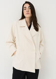 Cappotto Claudy doppiopetto BEIGE LATTEARANCIONE Donna immagine n. 1